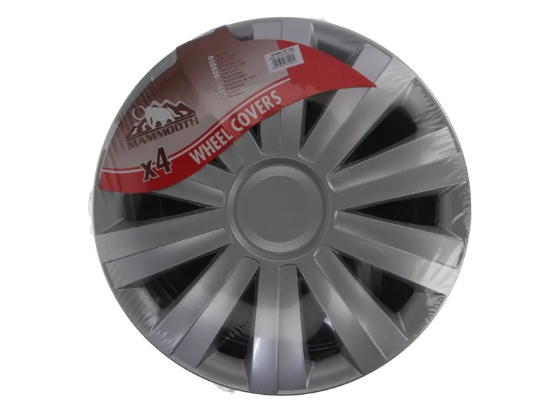 MAMMOOTH Kołpaki Snake 15″ · kolor srebrny · komplet 4 szt. - zdjęcie modelu