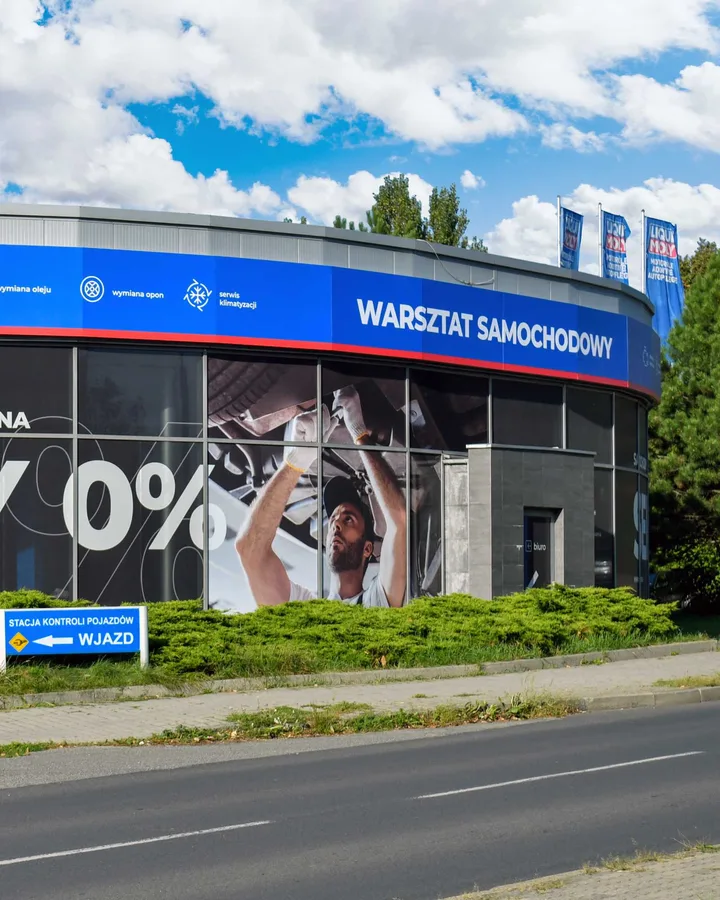 Budynek warsztatu MOTOER w Zabrzu