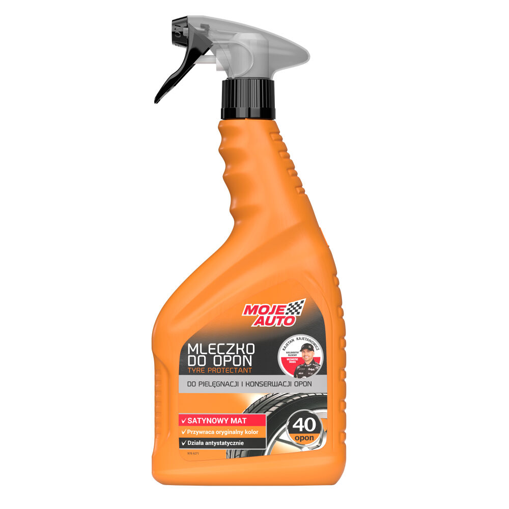 MOJE AUTO Mleczko do pielęgnacji opon · 750 ml - zdjęcie modelu