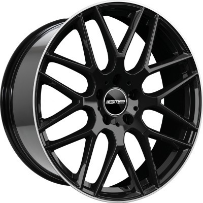 GMP Berghem Black Diamond Lip - felga 8.00 na 19 cali, 5 śrub, rozstaw 112.00 mm