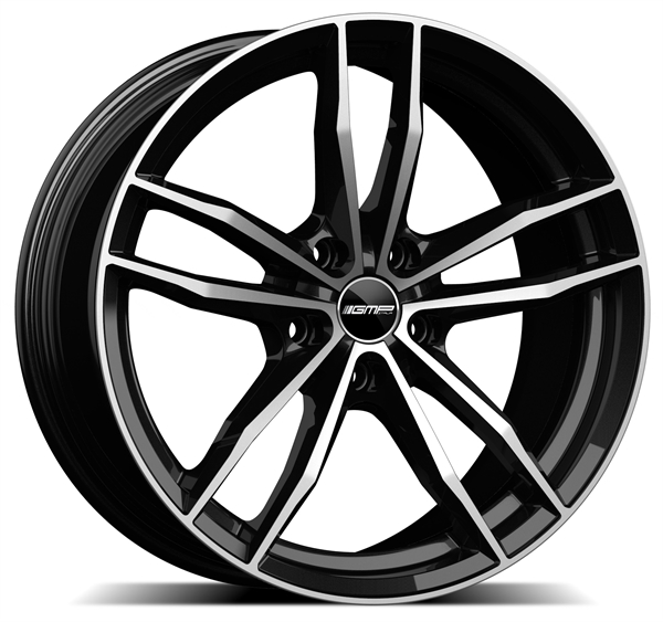 GMP Swan Black Diamond - felga 7.50 na 17 cali, 5 śrub, rozstaw 112.00 mm