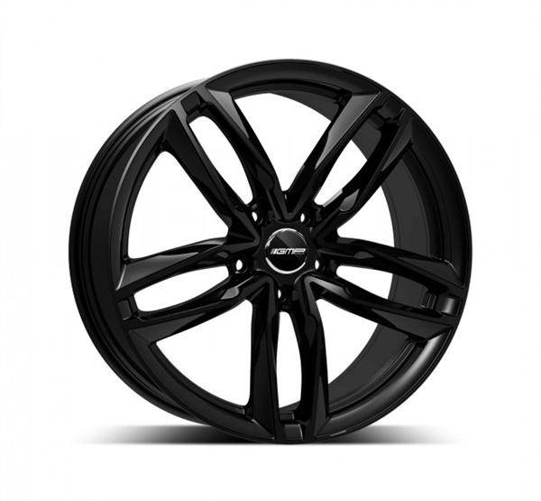 Czarna felga aluminiowa GMP Atom LP - felga 8.00 na 18 cali, 5 śrub, rozstaw 112.00 mm