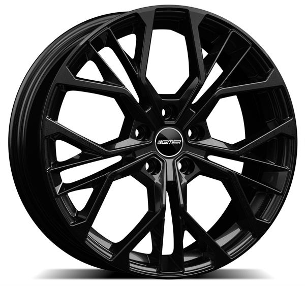 Czarna felga GMP Matisse-S - felga 7.50 na 18 cali, 5 śrub, rozstaw 114.30 mm